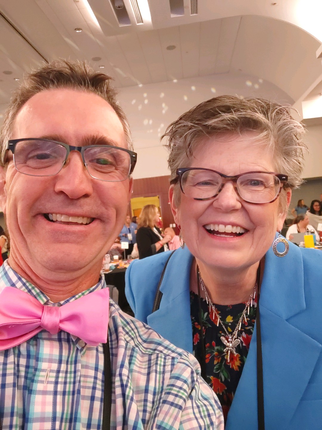 Dale and Theresa Davis, the AACN outgoing president